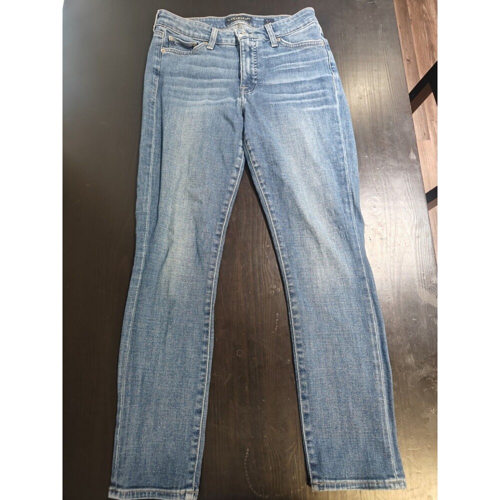 Lucky Brand Hayden Crop Jeans Denim Pants Womens 2/26 Light Blue
